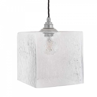 Montagu Dappled Glass Pendant Light